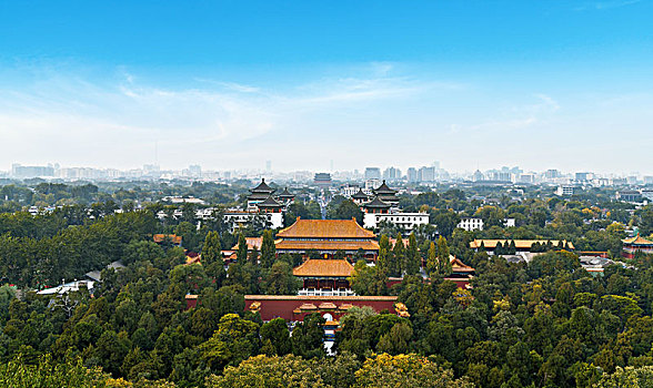 北京中轴线,地安门,故宫