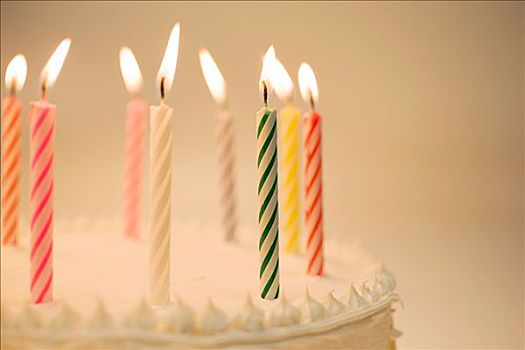 蜡烛,生日蛋糕