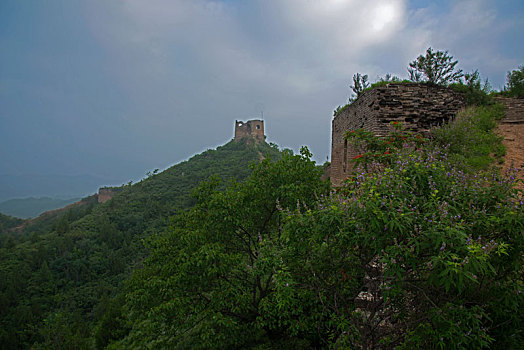 北京市密云县古北口蟠龙山长城