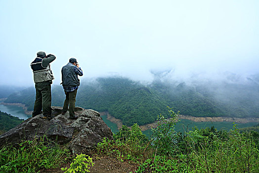 峡谷,弯道