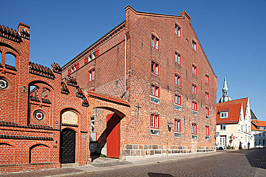 博物馆,施特拉尔松,梅克伦堡前波莫瑞州,德国,欧洲