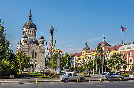 罗马尼亚,特兰西瓦尼亚,城市,东正教,大教堂