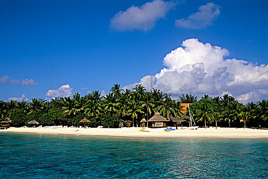 马尔代夫,泰姬陵,珊瑚礁,胜地,岛屿,海滩