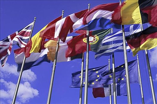 旗帜,欧盟,欧洲