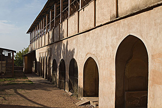拱廊,堡垒,北方邦,印度