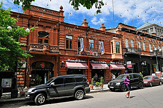 商店,老城,埃里温,亚美尼亚,亚洲