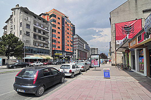 街景,阿尔巴尼亚