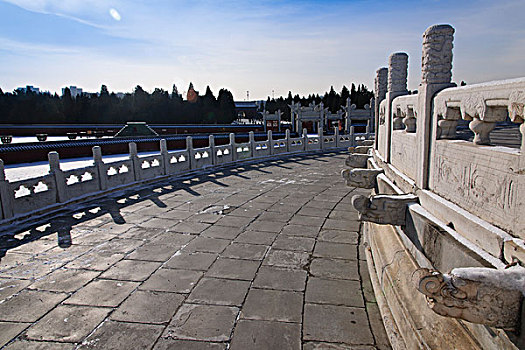 中国传统石刻栏杆