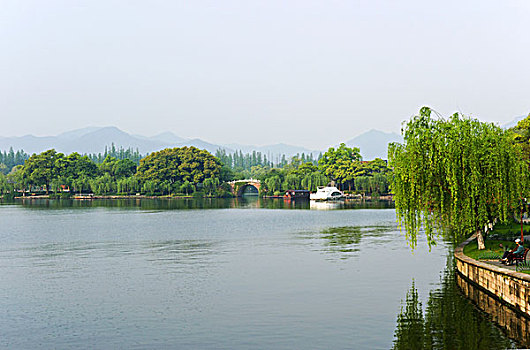 西湖十景,苏堤春晓