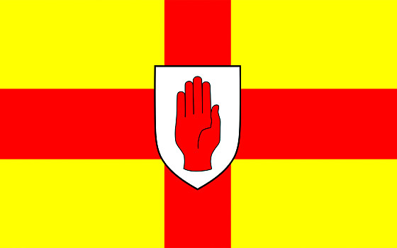 旗帜,阿尔斯特,省,爱尔兰,北方,岛屿