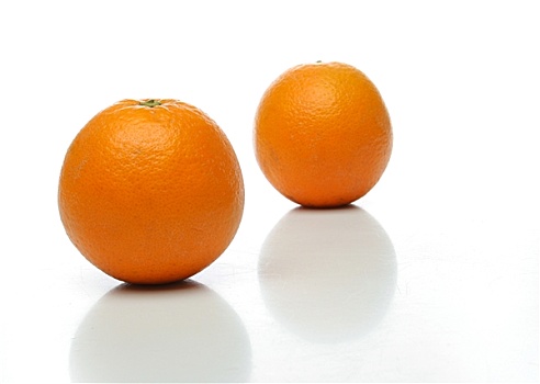 一对,橘子