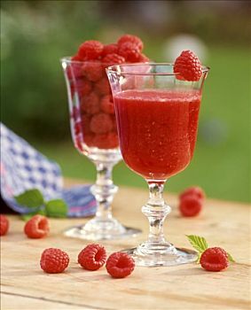 鲜榨,树莓汁,树莓