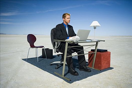 商务人士,工作,笔记本电脑