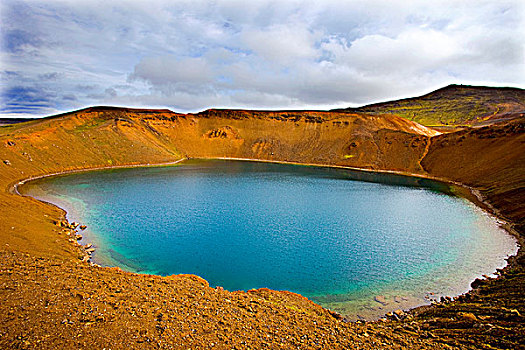 火山口,冰岛