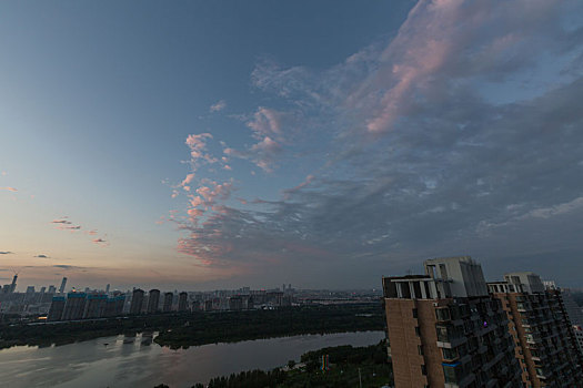 城市,上空