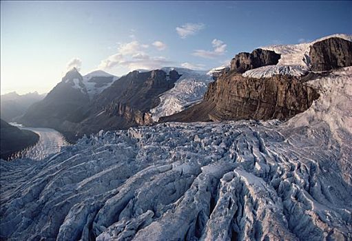 冰河,哥伦比亚,冰原,加拿大