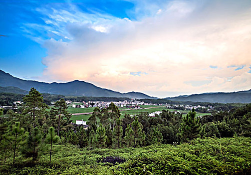 河源,山村