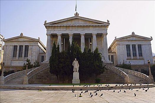建筑,教育,雅典,学院,希腊
