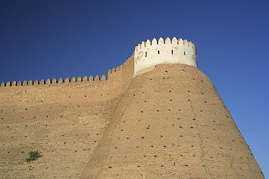 城墙,要塞,布哈拉,乌兹别克斯坦