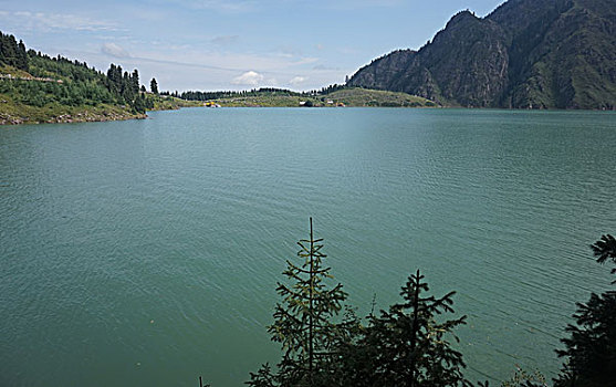 国家aaaaa级旅游景区新疆天山天池风光