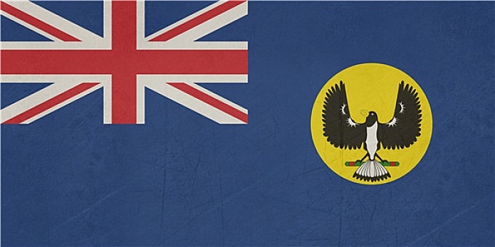 低劣,南方,澳大利亚,旗帜