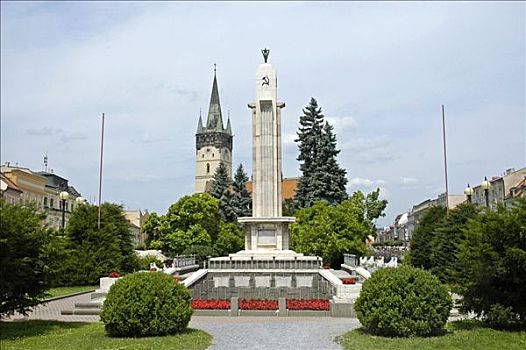 纪念,尼古拉斯,教堂,斯洛伐克