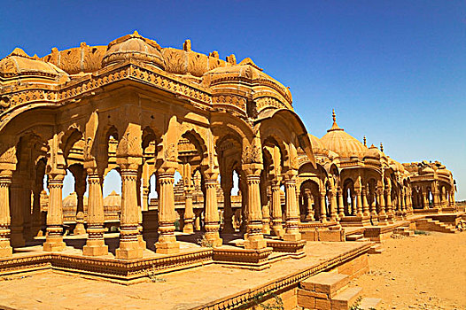 皇家,雕刻,天花板,斋沙默尔,拉贾斯坦邦,印度