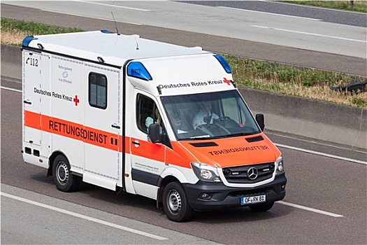 德国,红十字,救助,服务,汽车