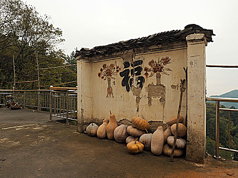 徽州农村照壁墙