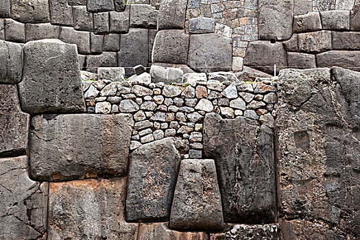 古老,印加,石头,墙壁,萨克塞华曼,靠近,库斯科,库斯科市,秘鲁,南美