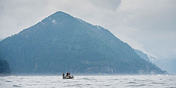 风景,渔船,地区性,地区,岛屿,不列颠哥伦比亚省,加拿大