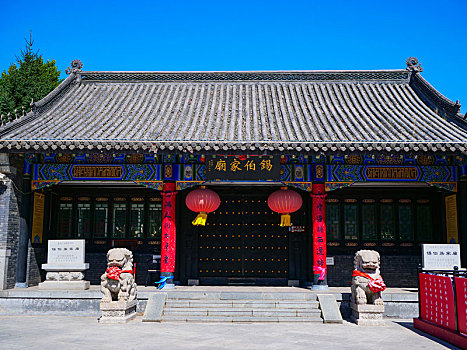 中国沈阳北市场锡伯家庙