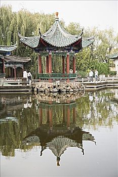 庙宇,昆明,中国
