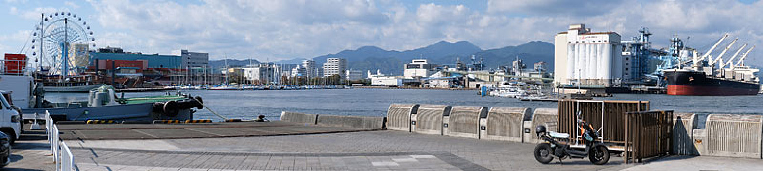 日本静冈县清水市骏河湾清水港