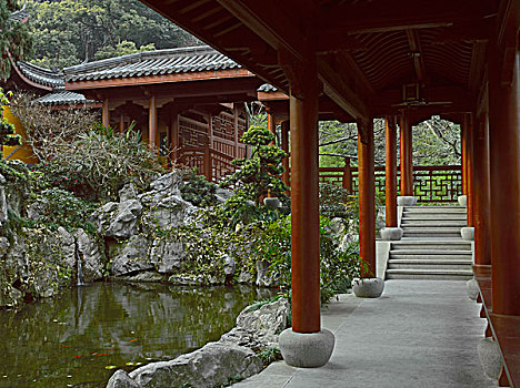 中国园林建筑,长廊
