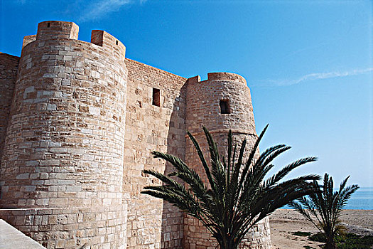突尼斯,岛屿,露天市场,堡垒,大幅,尺寸