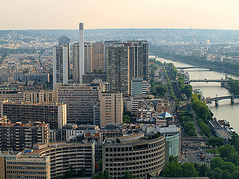 风景,埃菲尔铁塔,巴黎,城市