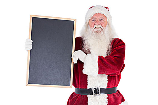 圣诞老人,黑板