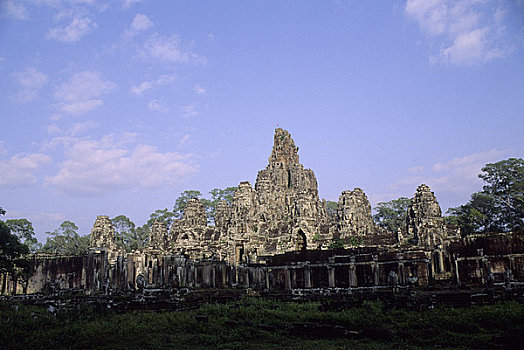 柬埔寨,吴哥,吴哥窟,巴扬寺,建造