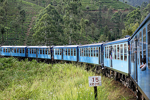 客运列车,斯里兰卡,亚洲