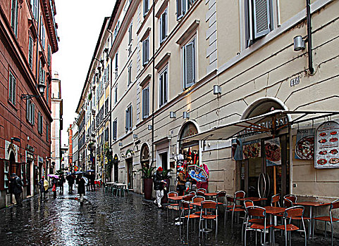 意大利罗马的街景