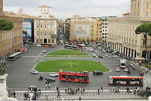 城市广场,罗马,意大利