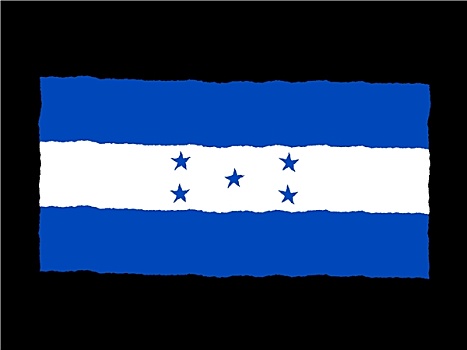 旗帜,洪都拉斯