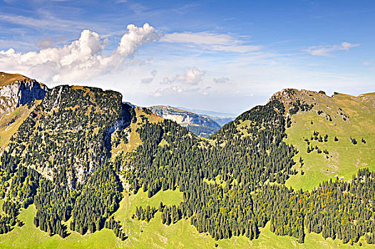 风景,顶峰,瑞士,欧洲