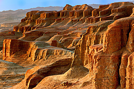 北疆,魔鬼城,沙漠,荒芜