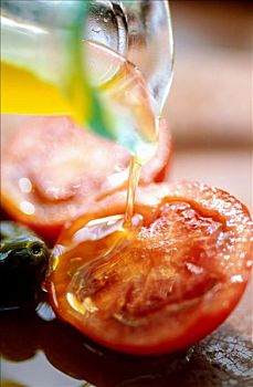 西红柿,橄榄油,橄榄,区域,罗马,意大利