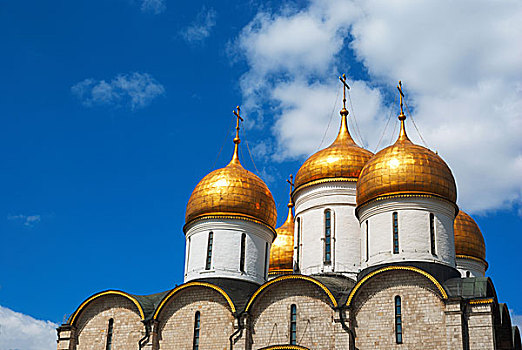 大教堂,圆顶,莫斯科,克里姆林宫
