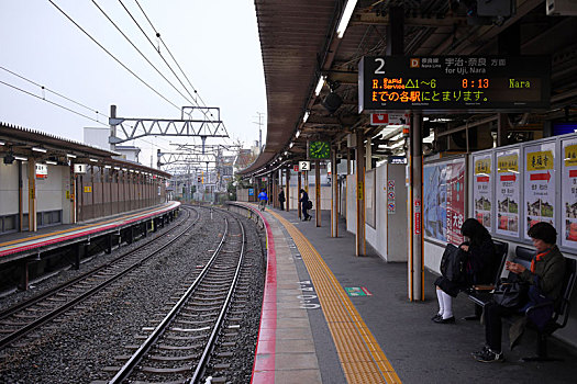 日本京都jr东福寺站