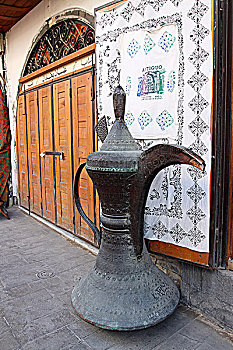 叙利亚大马士革阿拉伯市场-大铜壶