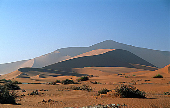 纳米比亚,纳米布沙漠,索苏维来地区,沙丘